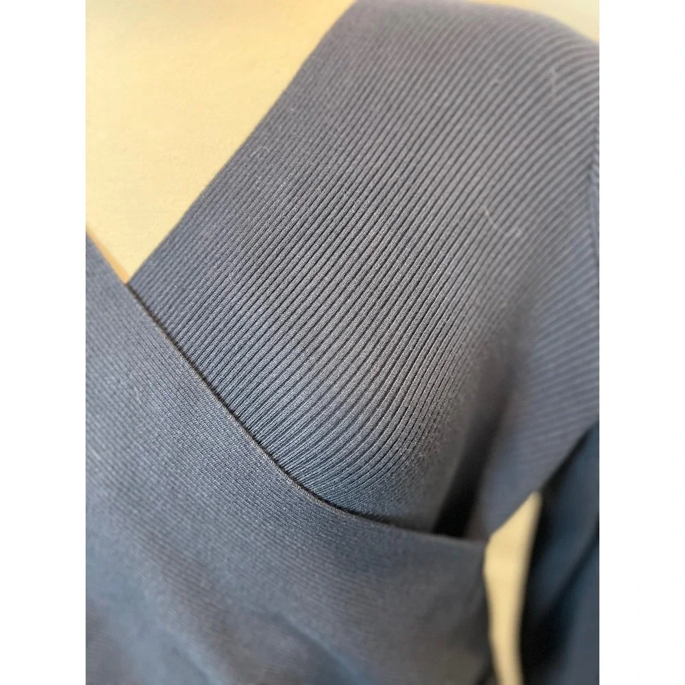 Michael Kors ribbed wrap